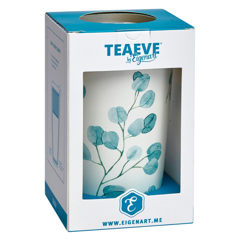 Kubek termiczny JM z zaparzaczem `Eukaliptus` 350ml